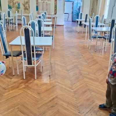 Программа «От игры к спорту» для детей, проживающих в пункте временного размещения, 14 марта 