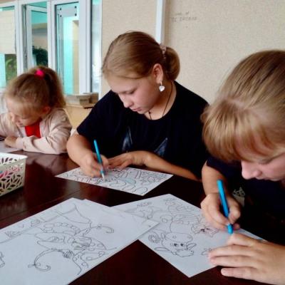 Программа «Страна мультфильмов приглашает» для детей из ПВР 27 августа