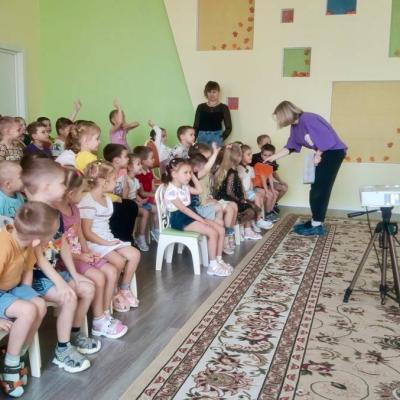 Беседа о пожарной безопасности с воспитанниками детского сада 30 октября